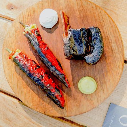 On the Coals Beef Short Rib with Stuffed Dressed Pepper I Kasai Grills