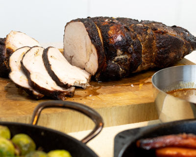 On the Coals Smoked Turkey Breast I Bertha Ovens