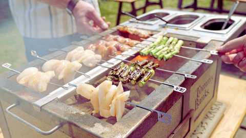 On the Coals Yakitori Skewers I Kasai Grills